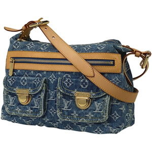 Louis Vuitton Baggy PM Crossbody Bag Monogram Denim Blue